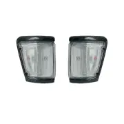 Right & Left Corner Light for Toyota Hilux 4WD LN106 Dark Grey Edge