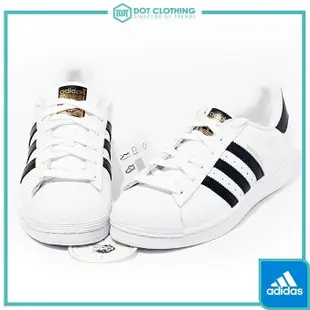 Adidas Originals Superstar 余文樂 白黑 金標 經典款 金標 男女鞋 EG4958 DOT聚點