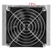 12V Semiconductor Refrigeration Thermoelectric Peltier Cooler With Fan .