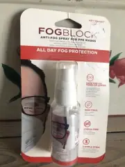 KeySmart FogBlock Anti Fog Spray for Glasses PPE Masks Exp 3/16/2024