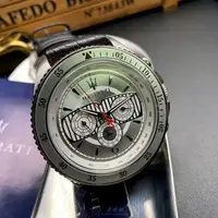 在飛比找森森購物網優惠-MASERATI手錶, 男女通用錶 46mm 銀圓形精鋼錶殼