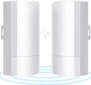 Wireless Bridge Set 900Mpbs 5.8G Wifi Outdoor CPE Point to Point Long Range up t