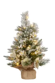 Frosted Colonial Pre-Lit Tree 2ft 61cm