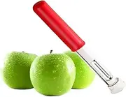 Stainless Steel 2-in-1 Apple core Remover, Apple core Remover and Peeler, Stainless Steel Apple core Remover with Sharp serrations, Suitable for Fruits and Vegetables Such as Apples, Pears, etc