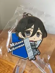 Attack on Titan The Final Season Chibittsu! Mikasa Ackerman Rubber Keychain