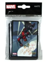 Upper Deck Marvel Deck Protector Collectible Card Sleeves Deadpool 65 Count