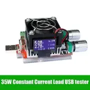 35w 4A usb electronic load adjustable constant current battery capacity tester