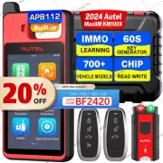 Autel MaxiIM KM100X KM100E Key FOB Programming Tool 2025 Car Key immobilizer