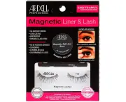 Ardell 110 Magnetic Adhesive Long Lasting Liner and Lash, Black (36852)