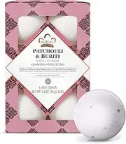 Nubian Heritage Patchouli and Buriti Bath Bombs, 6 count