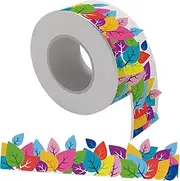 GRADENEVE Easy Peel Blackboard Decorative Borders 1 Roll Classroom Bulletin Board Trim Festive Classroom Decor