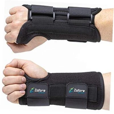 Carpal Tunnel Wrist Brace Support with 2 Straps and Left L/XL 2 strap brace