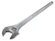 Faithfull Chrome Adjustable Spanner 600mm 24in Capacity 62mm FAIAS600MC