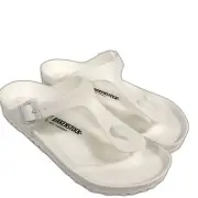 Birkenstock Womens Gizeh NL Sandals Exq White 9 US