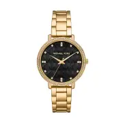 Michael Kors Pyper Black and Gold Women's Watch MK4593