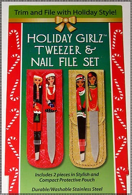 Holiday Girlz Tweezer & Nail File Set