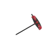 Wiha Tools 33439 5/16" x 7.9" Soft Grip Dual Drive Ball End Hex T-Handle