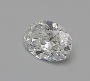 0.47 Carats Natural Diamond Oval Shape D Color VS1 Clarity Loose Gifts for Women