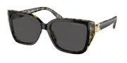 Michael Kors MK2199 ACADIA 395087 Men's Sunglasses Black Size 55