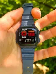 Bloody Moon - Modified Watch Based on Casio AE-1200H – Modified Digital Watch
