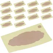Baluue Visible Underarm Pads 20pcs Armpit Sweat Absorbers for Women Long Lasting Antiperspirant Patches Odor