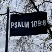 Psalm 109:8 Flag 3’ by 5’ Feet Double Sided With Grommets