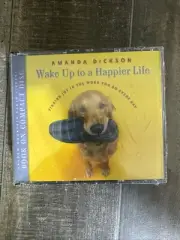 Wake up to a Happier Life by Amanda Dickson (4-CD Set, Audiobook) Sealed!