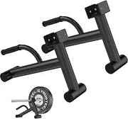 Tamisom Deadlift Jack Barbell Stand Upload 600lbs Deadlift Barbell Jack Bar Non-Slip Rubber Handle Suitable for Loading Unloading Weight Plates for Deadlift Exercise Weight Training