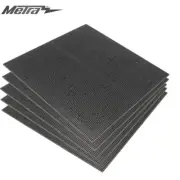 (5) ABS Plastic Sheet 12in x 12in Grid Plate Pre-Scored Custom Install Designs