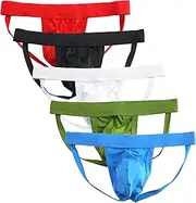 [Vchomi] Men's Smooth Supportive Fitness Sexy Backless Pouch Underwear Jockstraps