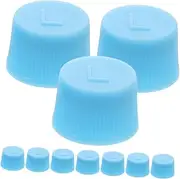 Mikinona Car Air Conditioning Valve Caps Pcs Replacement Set Leakproof Design Protects Valve Stem Fit Vehicles