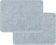 Qaestfy Pack of 2 Microfiber Pad Refill Compatible with QAE011 Wall and Baseboard Cleaner Tool with Long Handle Model QAE014