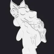 Kangaroo with Headphones - Cookie cutter and embosser stamp set *FREE AUS POST*