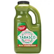 Tabasco Green Pepper Sauce Hot Chilli 1.89L