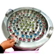 60 Tube Thai Ice Cream Maker Stainless Steel 304 Popsicle Machine.