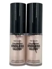 Revlon Colorstay Endless Glow Liquid Highlighter 004 Opal 2 Pack