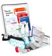 2021 ANSI/OSHA Approved Class B First Aid Kit Type I, II or III 129 pcs, Grea...