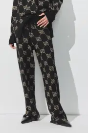 Decjuba D-LUXE MONOGRAM PANT Size M RRP $119.95