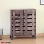 RICHOME SC205 雙門透氣鞋櫃(可移動式層板) 鞋櫃 鞋架 收納櫃 玄關櫃 置物櫃
