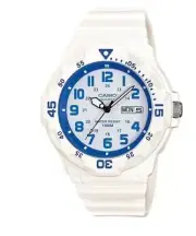 Casio Analog Sport MRW-200HC-7B2VDF Men Watch WHITE / Blue trim