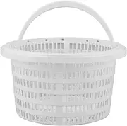 Skimmer Basket for Pool,Straining Basket Replacement | Compact Pool Supplies Skimmers with Handle for Removing Leaves, Grass, Hair, Scum