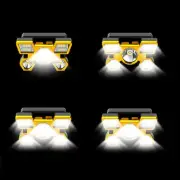 Hot New 5 LED Flashlight Headlight Head With Usb Cable Super Bright Torch