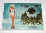 2015 Benchwarmer KENNEDY SUMMERS Holiday #28 Gold Foil Variant/24 Playboy PMOY