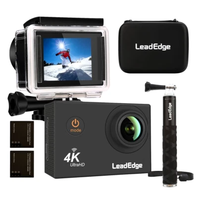 WiFi Action Camera 4K Sports Wireless Waterpoof Cam 16MP HD 1080P LCD 30 FPS New