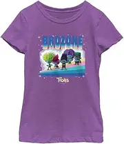 [Fifth Sun] Trolls Brozone Adults Girls Short Sleeve Tee Shirt