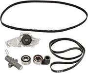XTevu Timing Belt Kit, Engine Water Pump Replacement Compatible with Acura Pilot Odyssey, MA 4216973466 Timing Belt Set, Engine Cooling Pump Assembly