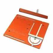 Electric Circular Saw Flip Cover Aluminum Router Table Insert Plate Woodworking