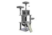 YES4PETS Large Cat Scratching Post Tree Scratcher Pole-Little Grey