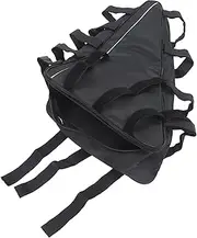 GRIRIW Mountain Bike Frame Bag Durable Cycling Pouch Weather Resistant Easy Installation for Bike Frames