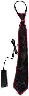 [COLLBATH] Led Necktie Light up Tie Party Flashing Accessory for Halloween Events